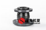 耐酸碱橡胶接头DN150xPN10x150mm法兰PVC